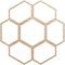 Ekena Millwork Florin Wood Fretwork Pierced Ceiling Medallion, Alder, 36"OD x 12 5/8"ID x 3/8"T CMWP36X36X0375FOAL - alternate 1